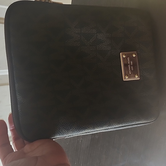 Michael Kors Dark Brown Messenger Bag - Picture 7 of 13